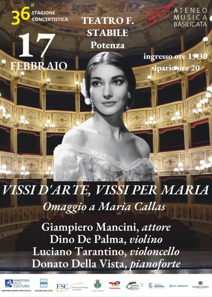 Vissi d'arte, vissi per Maria