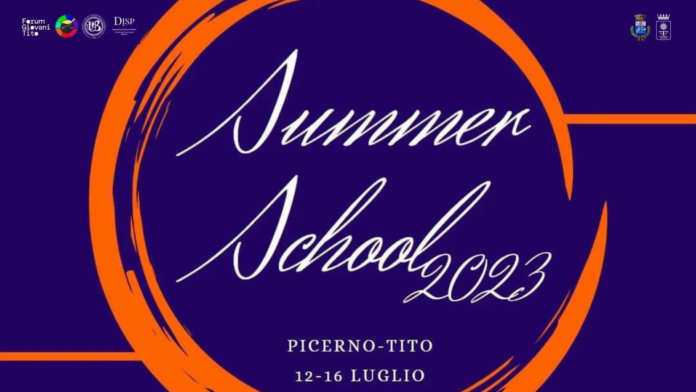 Summer School Basilicata Aree Interne Picerno Tito