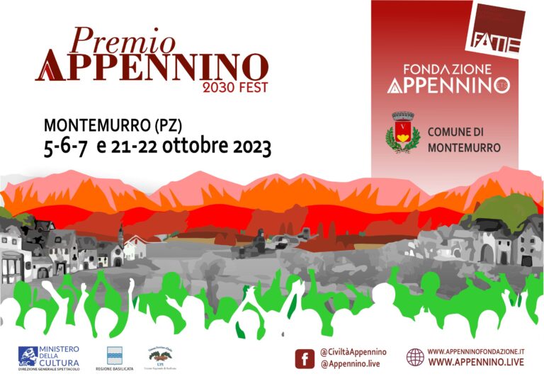 Al via l’edizione 2023 del “PREMIO APPENNINO 2030FEST”
