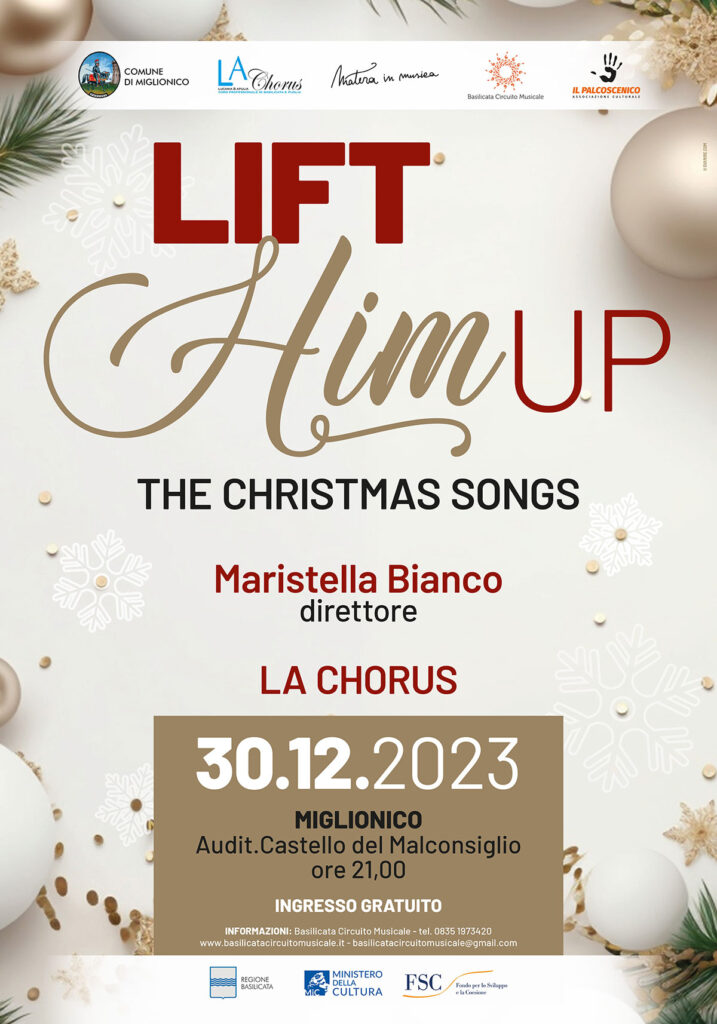 Lift him up - Miglionico