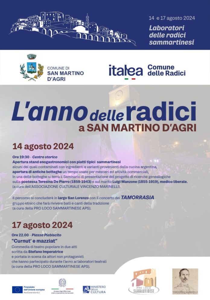 L'anno delle radici a San Martino d'Agri