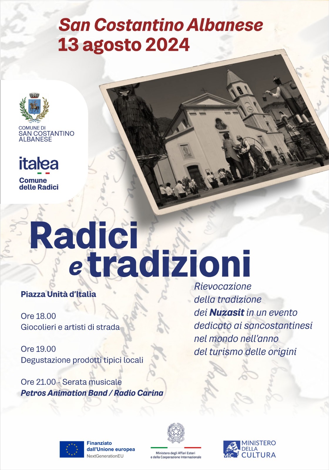 Radici e tradizioni a San Costantino Albanese