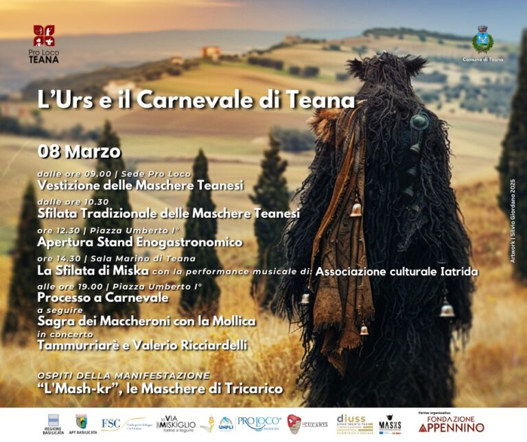 IL CARNEVALE DI TEANA 2025