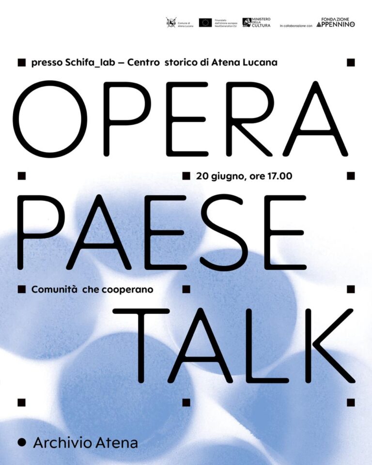 OPERA PAESE TALK