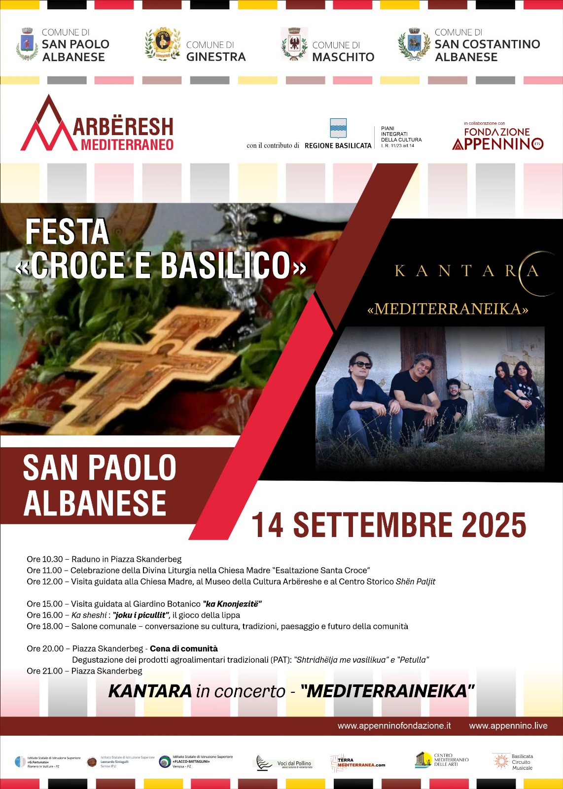 A San Paolo Albanese inizia Arbëresh Mediterraneo