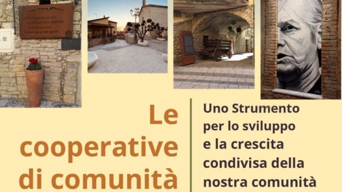 Locandina evento Le cooperative di comunità a Ginestra