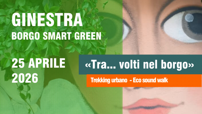 Locandina ufficiale del secondo appuntamento con Ginestra - Borgo Smart Green: 