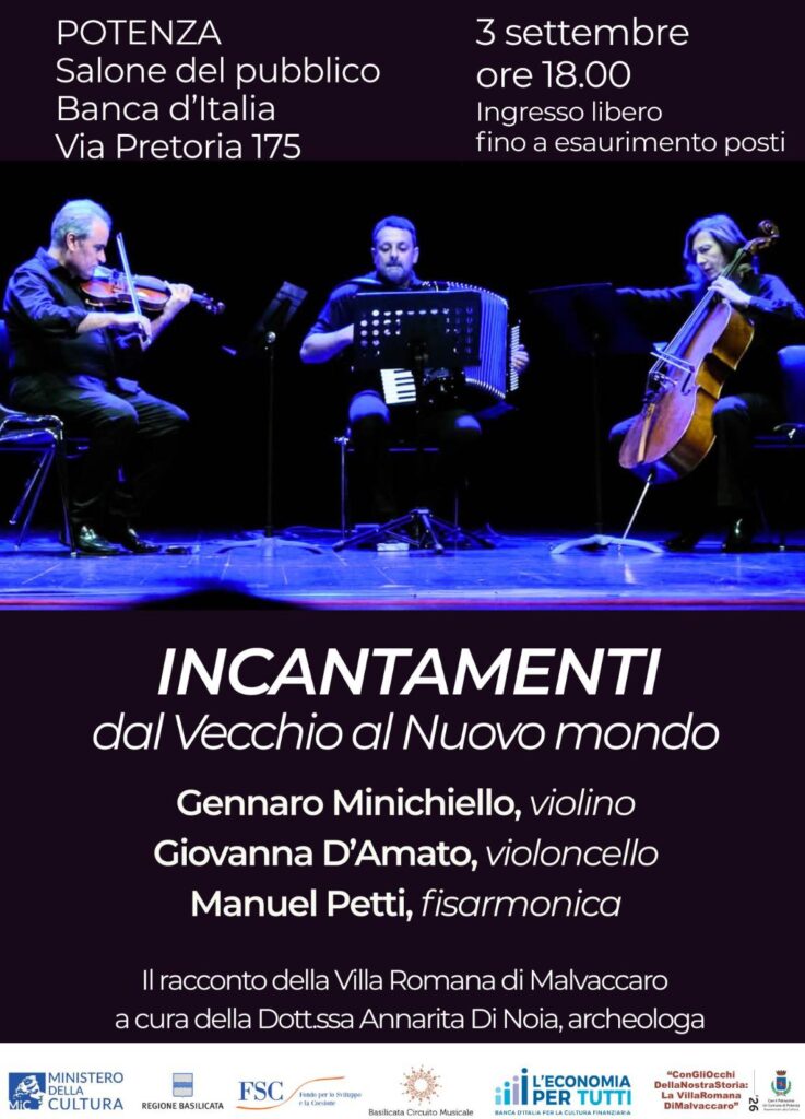 Incantamenti. Dal Vecchio al Nuovo mond | Potenza | 3 settembre | ore 18.00